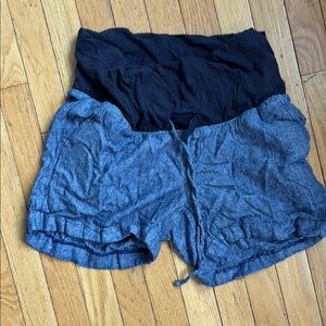 Stylish Black and Gray Women's Shorts